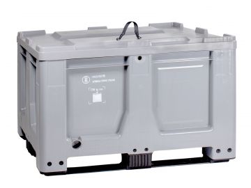 Kunstoff Palettenbox Stapelbox Box Kunststoffbox Behälter 120x100x83cm 550L, Aufbewahrung & Transport, Container & Lagerhallen